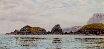 Monkstone paysage marin Brett John Peinture à l'huile